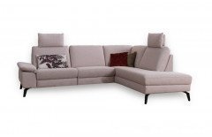 Arik von ADA Mindful Living - Eckgarnitur rechts platinium-grey