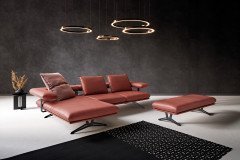 KOINOR Hoover - Ledersofa links reno