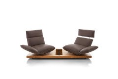 KOINOR Experio - Ledergarnitur earth