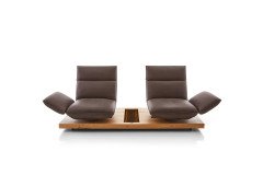 KOINOR Experio - Ledergarnitur earth