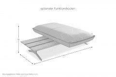 KOINOR Manson - Designersofa links safran