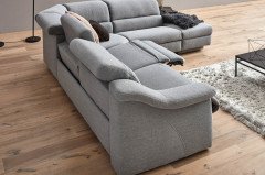 1501 von Himolla - Ecksofa Ausführung rechts gletscher