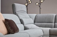 1501 von Himolla - Ecksofa Ausführung rechts gletscher