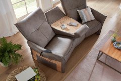 Varia 4936 von Himolla - Heimkino-Sofa fango