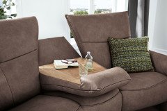 Varia 4936 von Himolla - Heimkino-Sofa fango