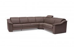 Flow von Himolla - Eckcouch rechts schlamm