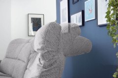 Recreo von Himolla - Trapezsofa silber