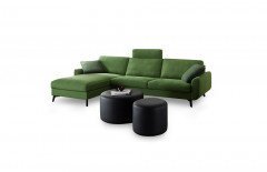 CL 830 von Erpo Polstermöbel - Ecksofa links kaktus