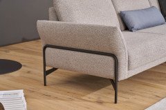 1370 von Himolla - Ecksofa Ausführung rechts simple