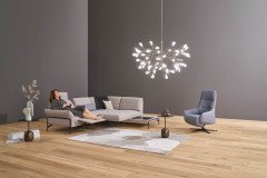 1370 von Himolla - Ecksofa Ausführung rechts simple