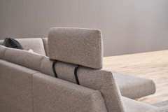 1370 von Himolla - Ecksofa Ausführung rechts simple