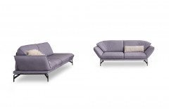 1378 von Himolla - Ledergarnitur cool