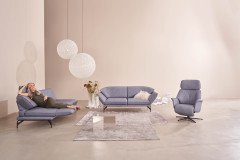 1378 von Himolla - Ledergarnitur cool