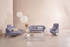 1378 von Himolla - Ledergarnitur cool