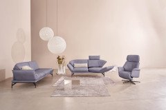 1378 von Himolla - Ledergarnitur cool