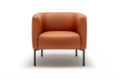 CR.470 von creation by Rolf Benz - Eckgarnitur rechts hellelfenbein