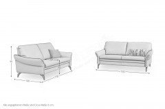 2360 von Himolla - Leder-Ensemble jade