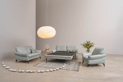 2360 von Himolla - Leder-Ensemble jade