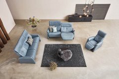 4926/4927 von Himolla - Leder-Duo aqua