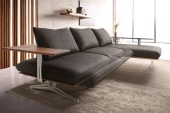 KOINOR Hendson - Designersofa rechts quartz