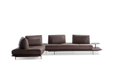 Gianduiotto JR. von Calia Italia - Polstergarnitur links lava-ebony