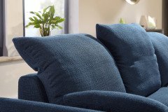 15254 Jazz Plus von Willi Schillig - Ecksofa Ausführung rechts blue