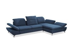 15254 Jazz Plus von Willi Schillig - Ecksofa Ausführung rechts blue