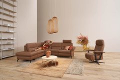 1468 von Himolla - Ecksofa Ausführung links ranger