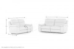 Primo-LE24 von Calia Italia - Ledergruppe tortora