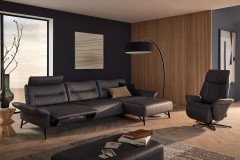 Pelippa von Himolla - Ledersofa rechts shark