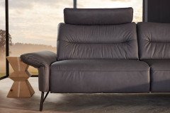 Pelippa von Himolla - Ledersofa rechts shark