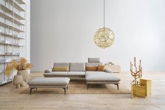 9455 von Himolla - Ledersofa rechts island