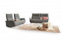 4051 von Himolla - Polster-Duo grey