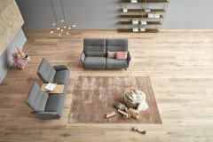 4051 von Himolla - Polster-Duo grey