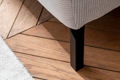 Casablanca von Ole Gunderson - Polsterecke Variante links silber