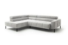 Casablanca von Ole Gunderson - Polsterecke Variante links silber