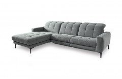 Almere von ADA Mindful Living - Eckgarnitur links blue-grey