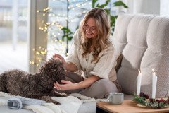 Caltha von ADA Mindful Living - Ecksofa links oyster-white