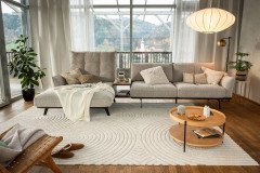 Caltha von ADA Mindful Living - Ecksofa links oyster-white