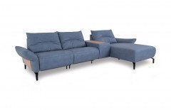 Salvia von ADA Mindful Living - Eckgarnitur rechts pastel-blue