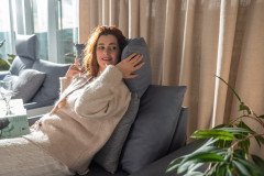 Salvia von ADA Mindful Living - Eckgarnitur rechts pastel-blue