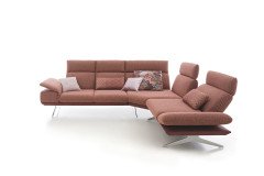 KOINOR Elements - Designersofa rechts rot