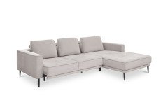 Sunfort von set one by Musterring - Ecksofa Variante rechts silver