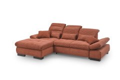 SO 4100 von set one by Musterring - Ecksofa Variante links kupfer