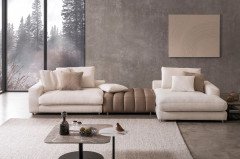 Berry-LE24 von designwerk - Ecksofa rechts cloud-dancer