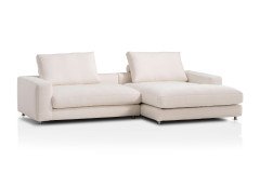 Berry-LE24 von designwerk - Ecksofa rechts cloud-dancer