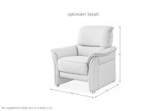 PN-PF23182 von Polinova - Ledergarnitur pearl