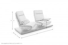 KOINOR Evino - Designersofa perla