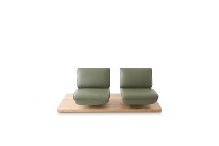 KOINOR Ellis - Ledergarnitur green