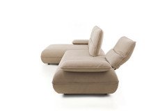 KOINOR Amy - Ledersofa links jade